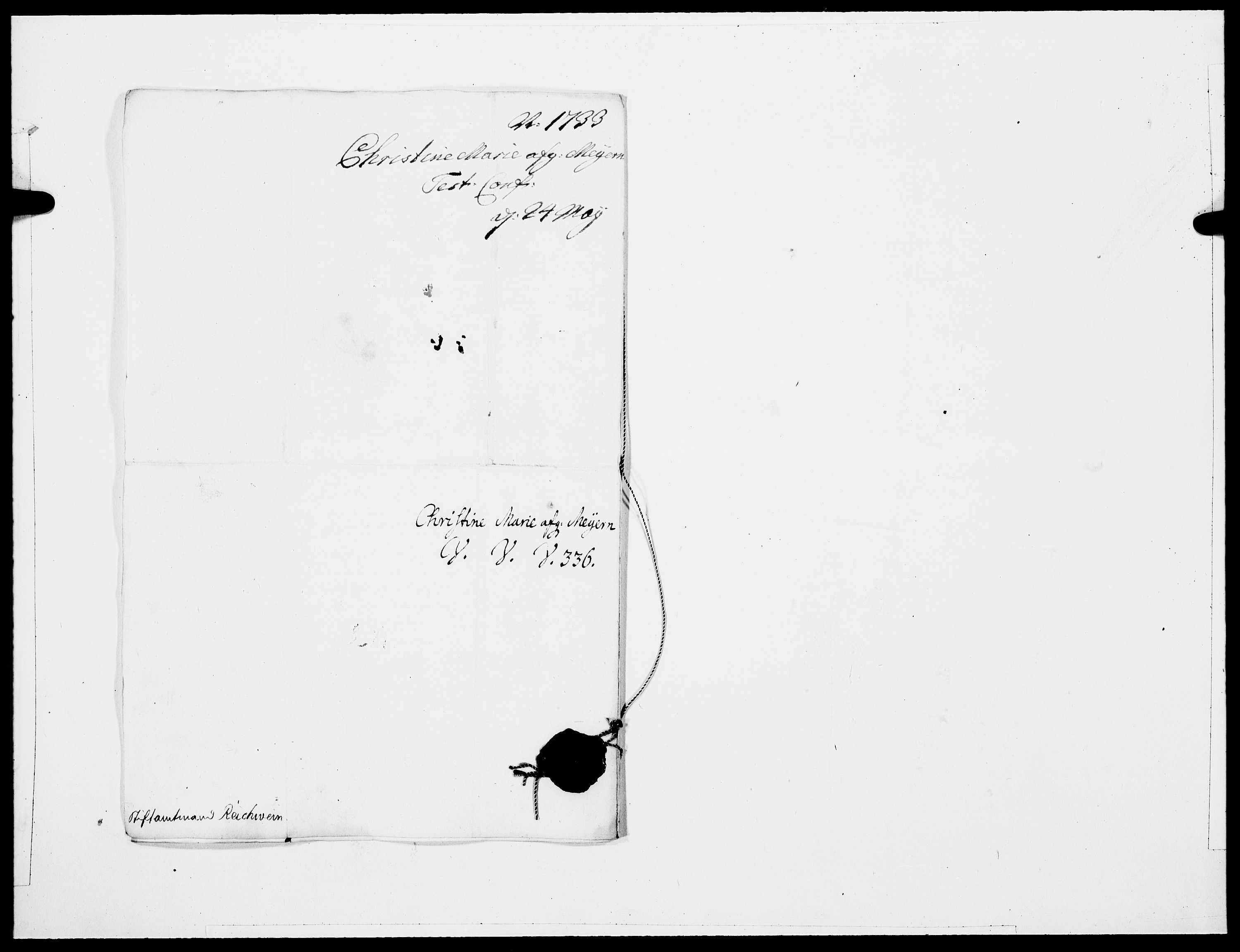 Danske Kanselli 1572-1799, AV/RA-EA-3023/F/Fc/Fcc/Fcca/L0113: Norske innlegg 1572-1799, 1733, p. 265