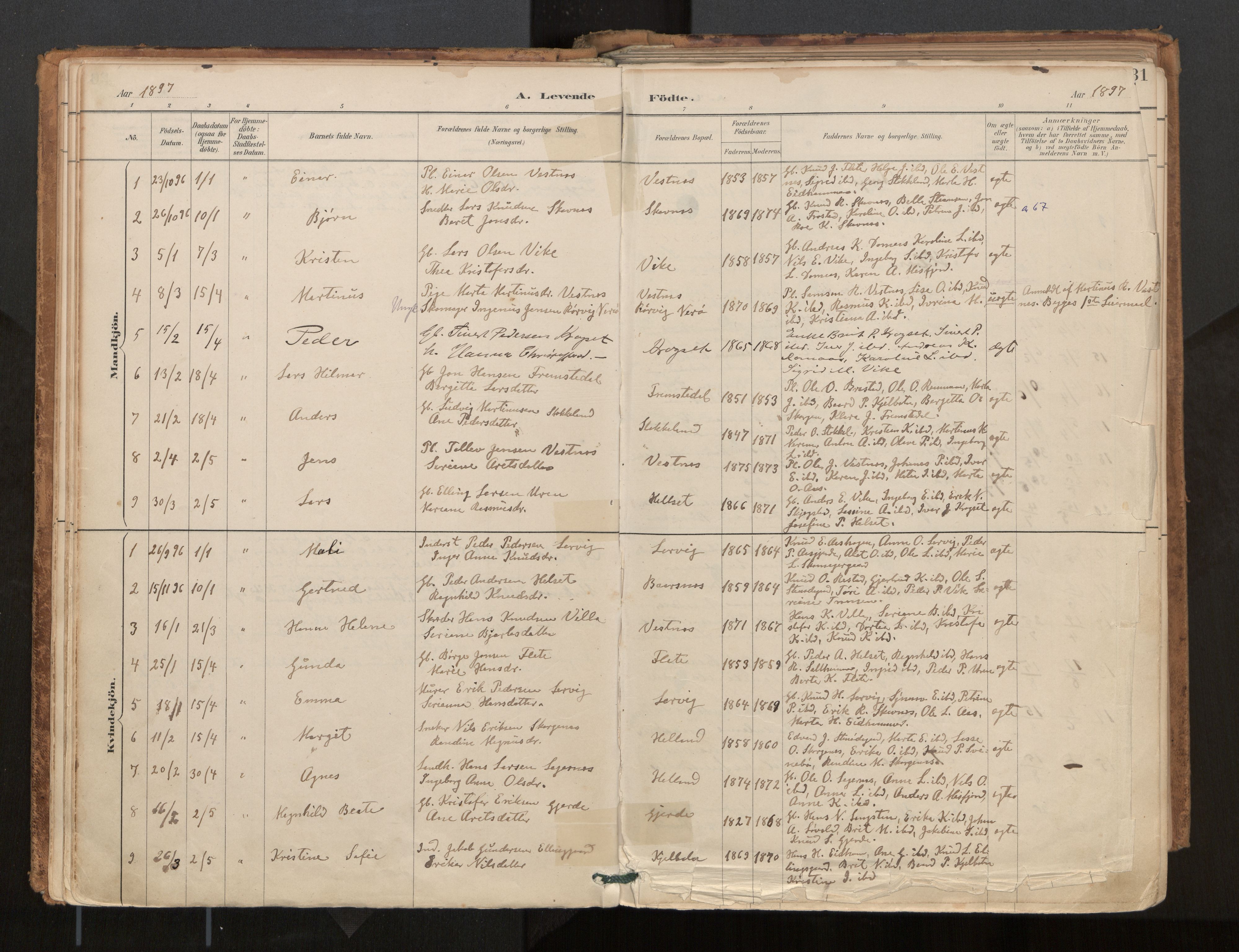 Ministerialprotokoller, klokkerbøker og fødselsregistre - Møre og Romsdal, AV/SAT-A-1454/539/L0531: Parish register (official) no. 539A04, 1887-1913, p. 30