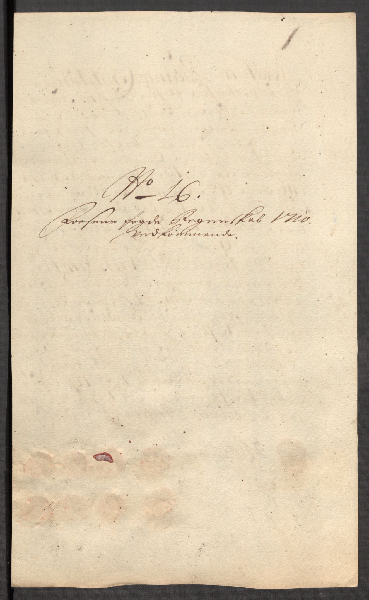 Rentekammeret inntil 1814, Reviderte regnskaper, Fogderegnskap, AV/RA-EA-4092/R57/L3859: Fogderegnskap Fosen, 1710, p. 136