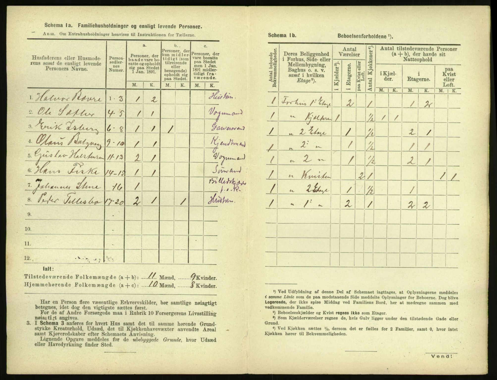 RA, 1891 census for 1503 Kristiansund, 1891, p. 767