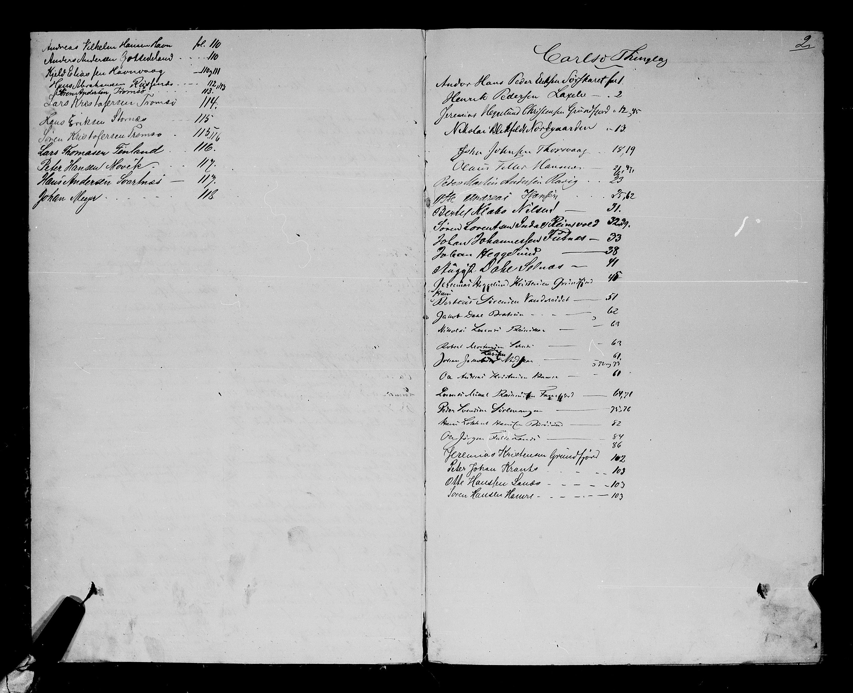 Senja og Tromsø sorenskriveri , AV/SATØ-SATØ-31/H/Hg, 1782-1854, p. 5847