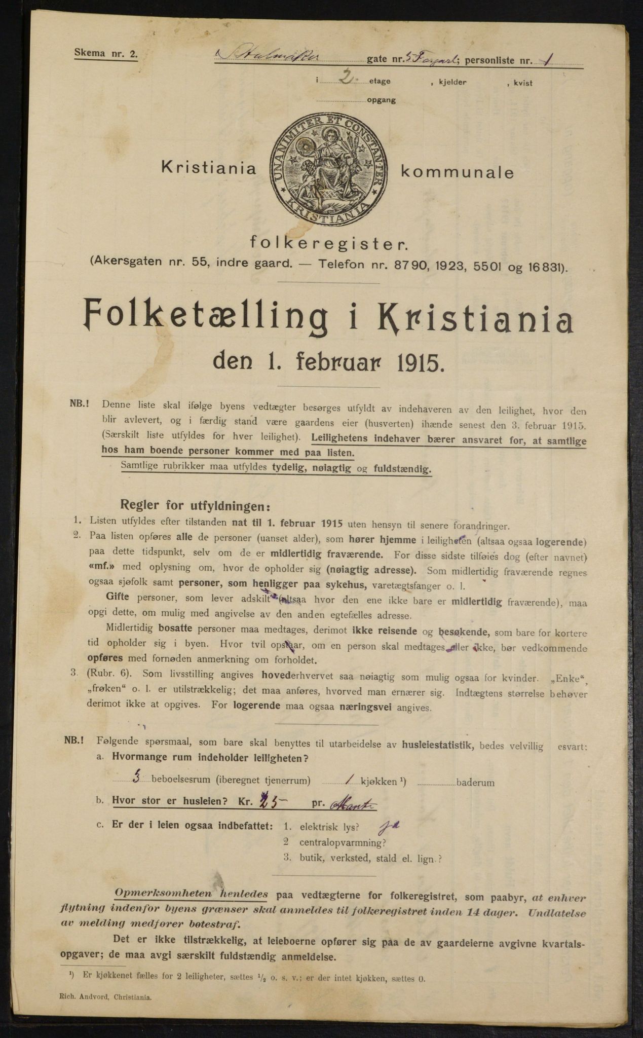 OBA, Municipal Census 1915 for Kristiania, 1915, p. 102724