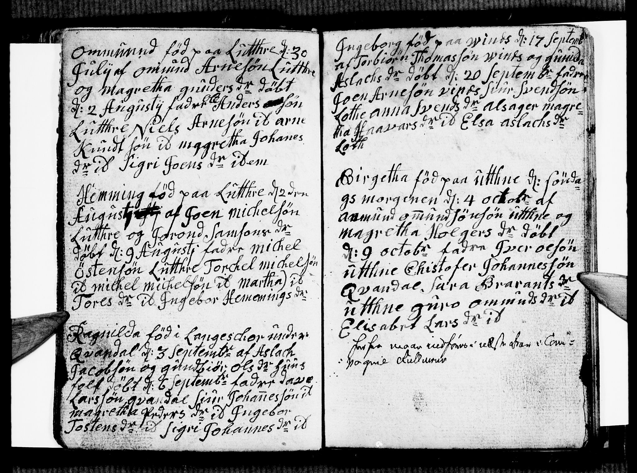 Ullensvang sokneprestembete, AV/SAB-A-78701/H/Hab: Parish register (copy) no. E 4, 1801-1803