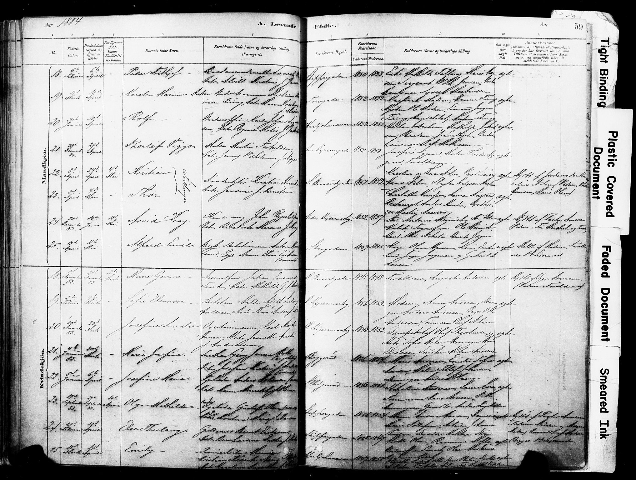 Horten kirkebøker, AV/SAKO-A-348/F/Fa/L0003: Parish register (official) no. 3, 1878-1887, p. 59