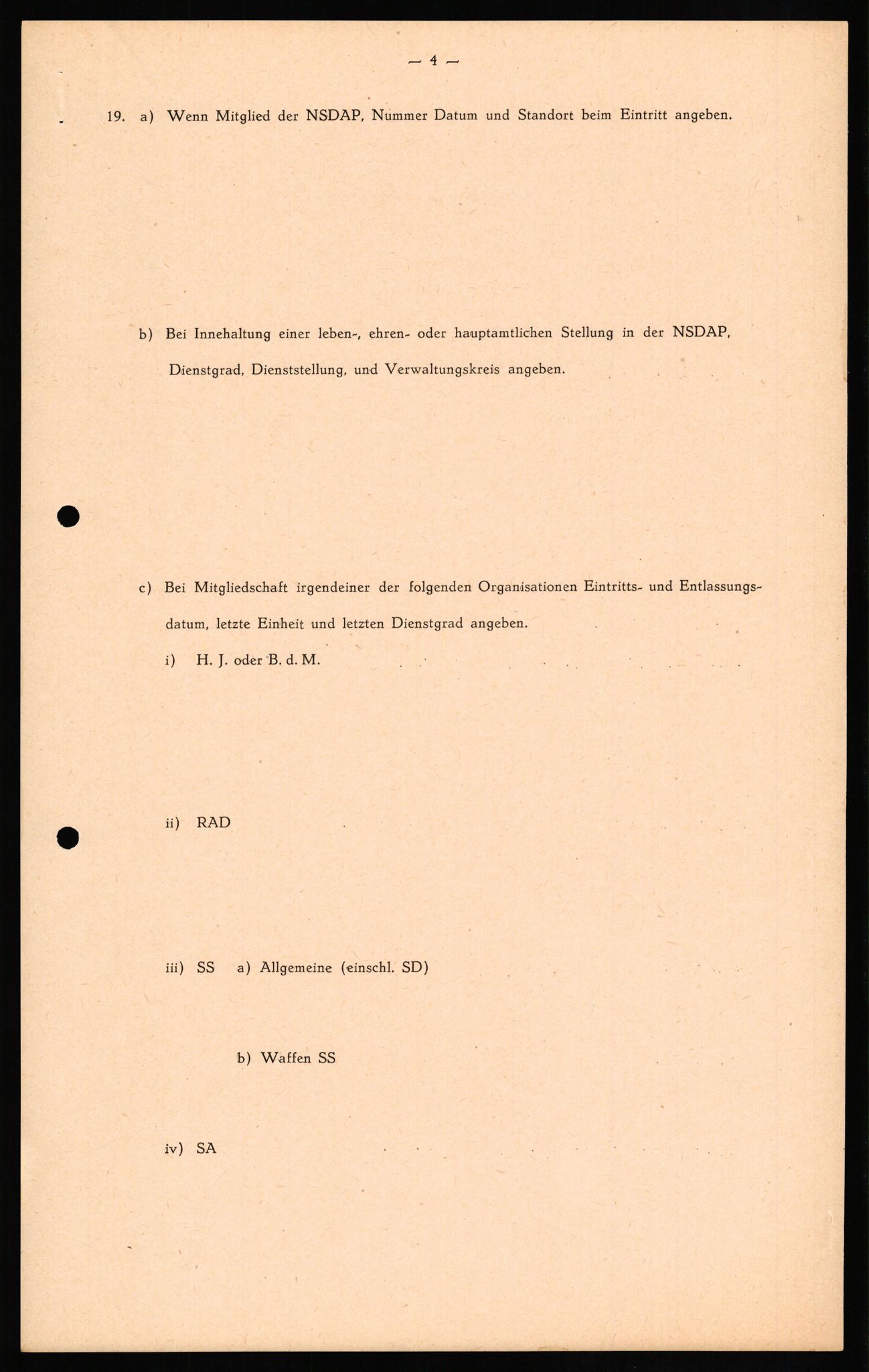 Forsvaret, Forsvarets overkommando II, RA/RAFA-3915/D/Db/L0023: CI Questionaires. Tyske okkupasjonsstyrker i Norge. Tyskere., 1945-1946, p. 376