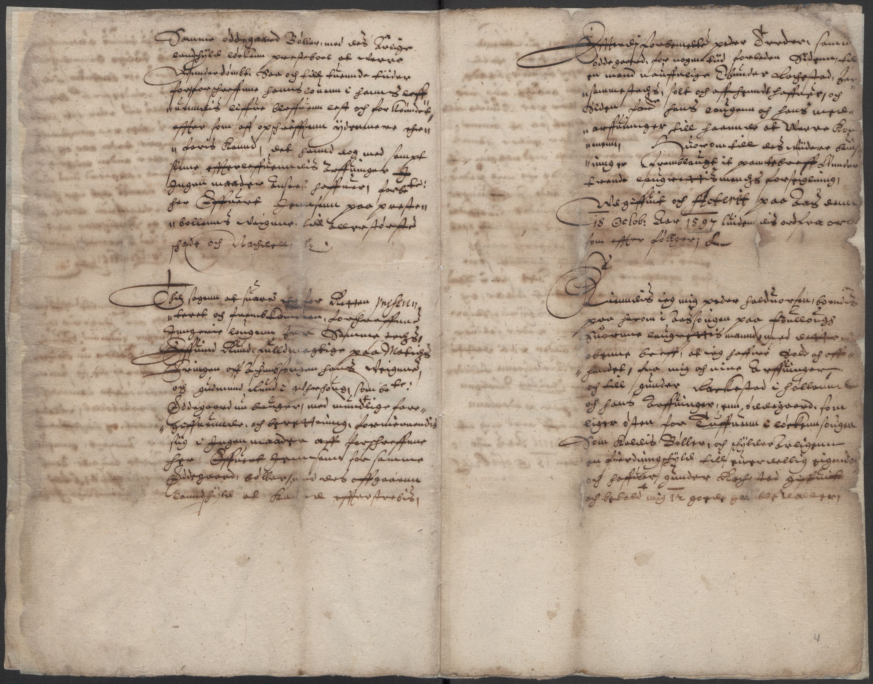 Riksarkivets diplomsamling, AV/RA-EA-5965/F15/L0007: Prestearkiv - Akershus, 1573-1693, p. 229