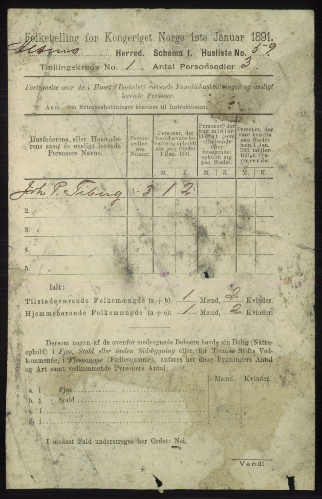 RA, 1891 census for 2012 Alta, 1891, p. 78