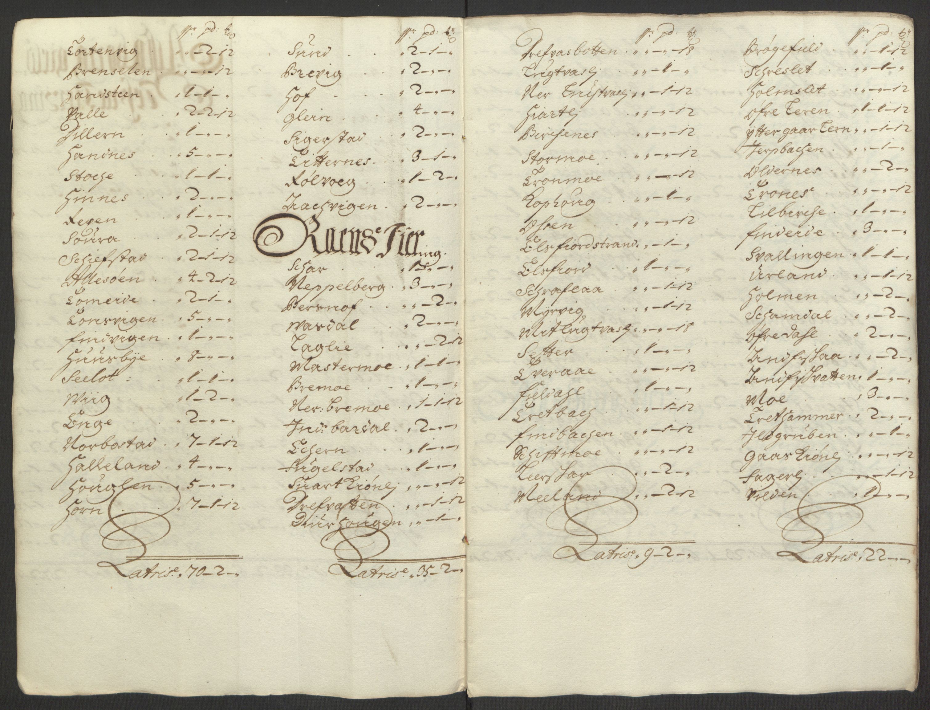 Rentekammeret inntil 1814, Reviderte regnskaper, Fogderegnskap, AV/RA-EA-4092/R65/L4505: Fogderegnskap Helgeland, 1693-1696, p. 245