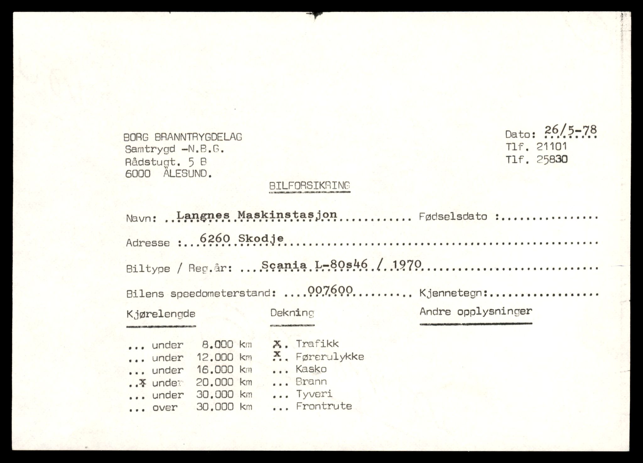 Møre og Romsdal vegkontor - Ålesund trafikkstasjon, AV/SAT-A-4099/F/Fe/L0033: Registreringskort for kjøretøy T 12151 - T 12474, 1927-1998, p. 2527