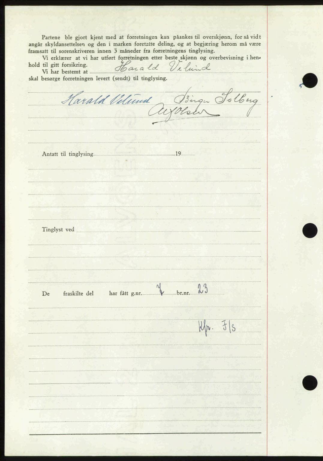 Idd og Marker sorenskriveri, AV/SAO-A-10283/G/Gb/Gbb/L0013: Mortgage book no. A13, 1949-1950, Diary no: : 1984/1949