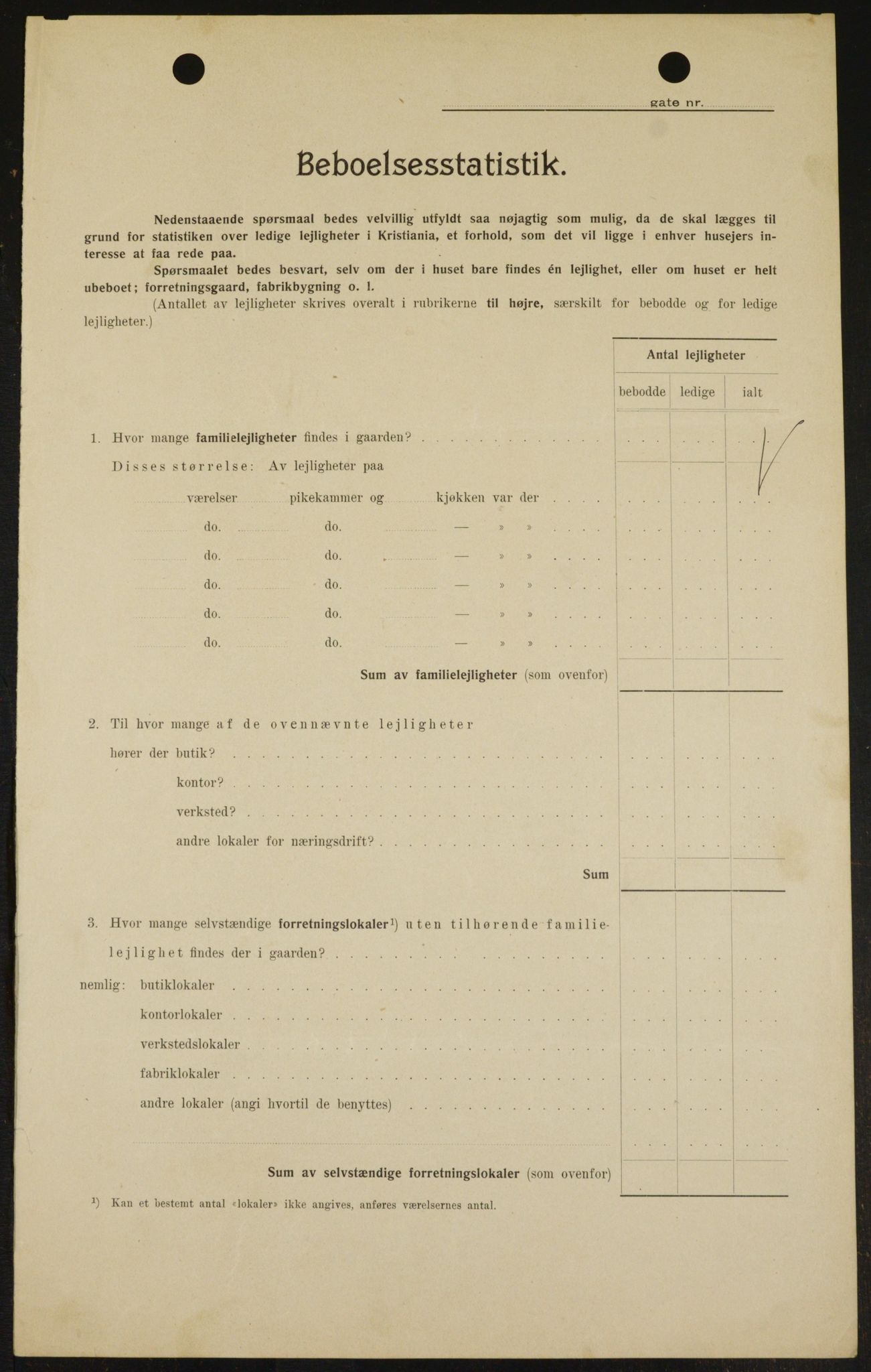 OBA, Municipal Census 1909 for Kristiania, 1909, p. 24470