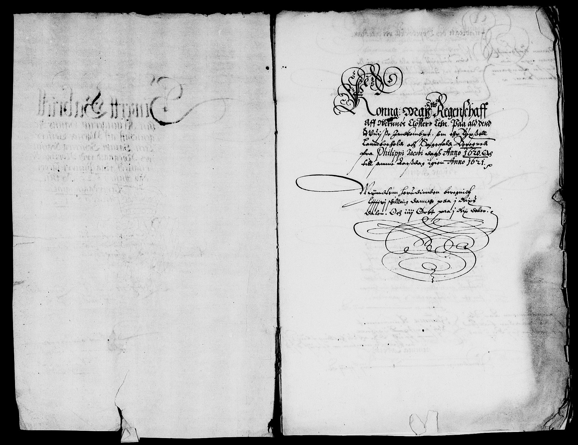 Rentekammeret inntil 1814, Reviderte regnskaper, Lensregnskaper, AV/RA-EA-5023/R/Rb/Rbg/L0002: Verne kloster len, 1619-1630