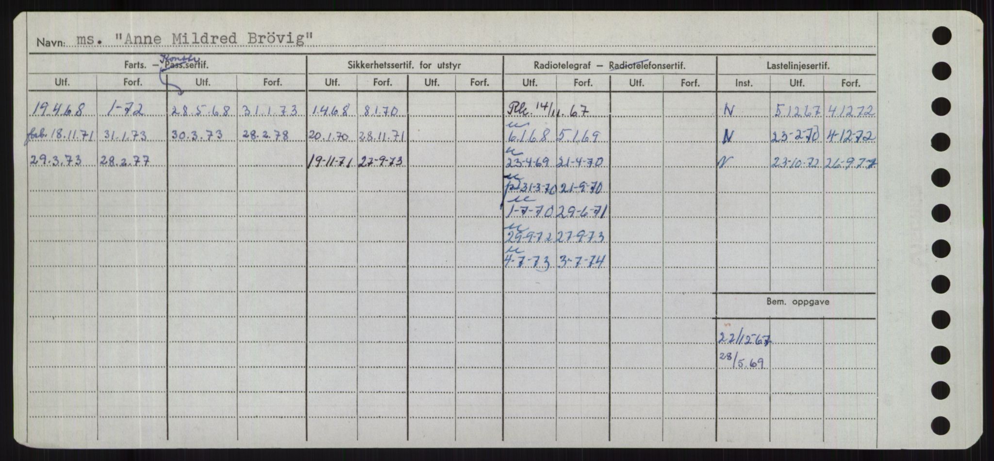 Sjøfartsdirektoratet med forløpere, Skipsmålingen, RA/S-1627/H/Hd/L0001: Fartøy, A-Anv, p. 744