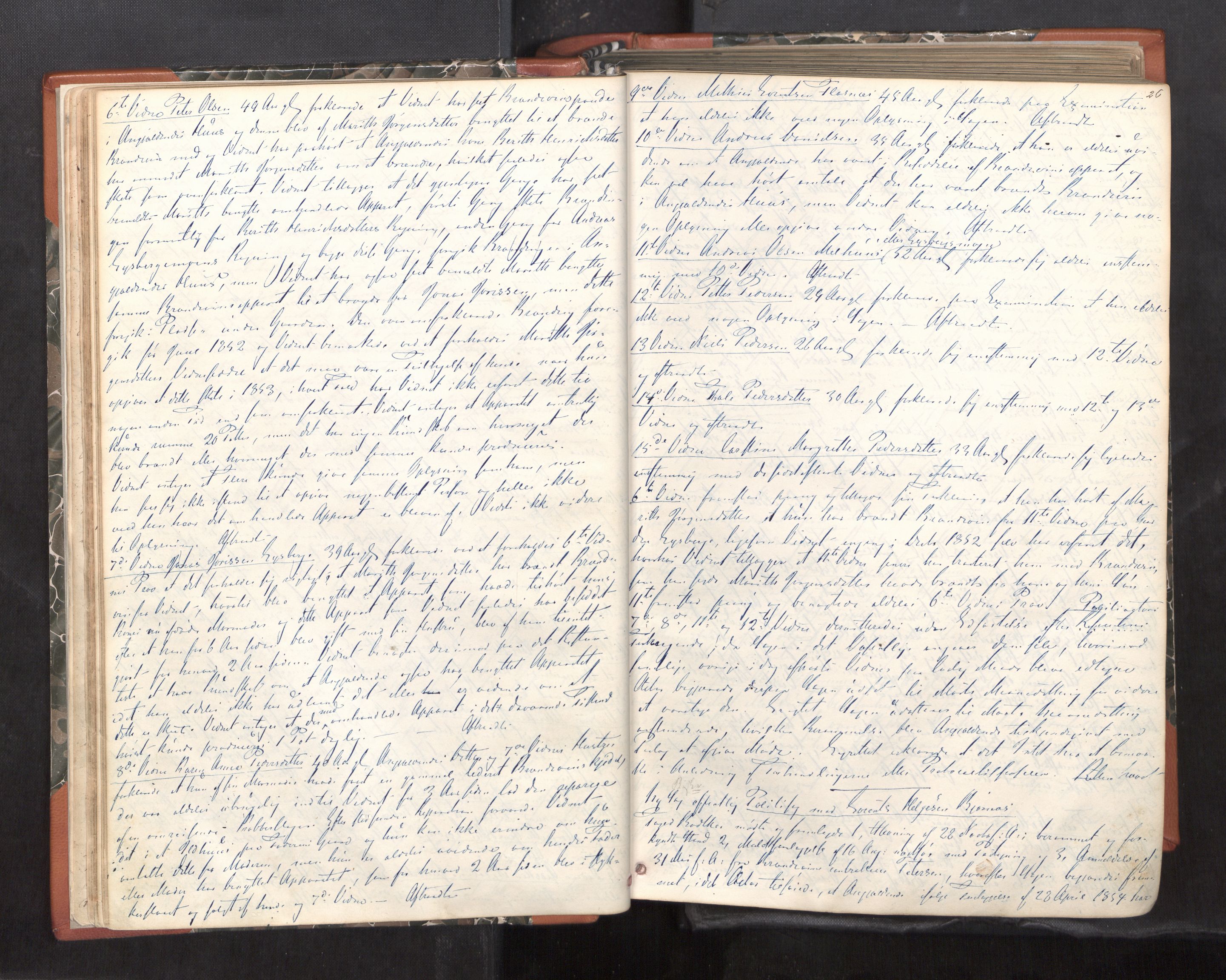 Namdal sorenskriveri, AV/SAT-A-4133/1/1/1B/L0012: Ekstrarettsprotokoll nr. 10, 1855-1861, p. 25b-26a