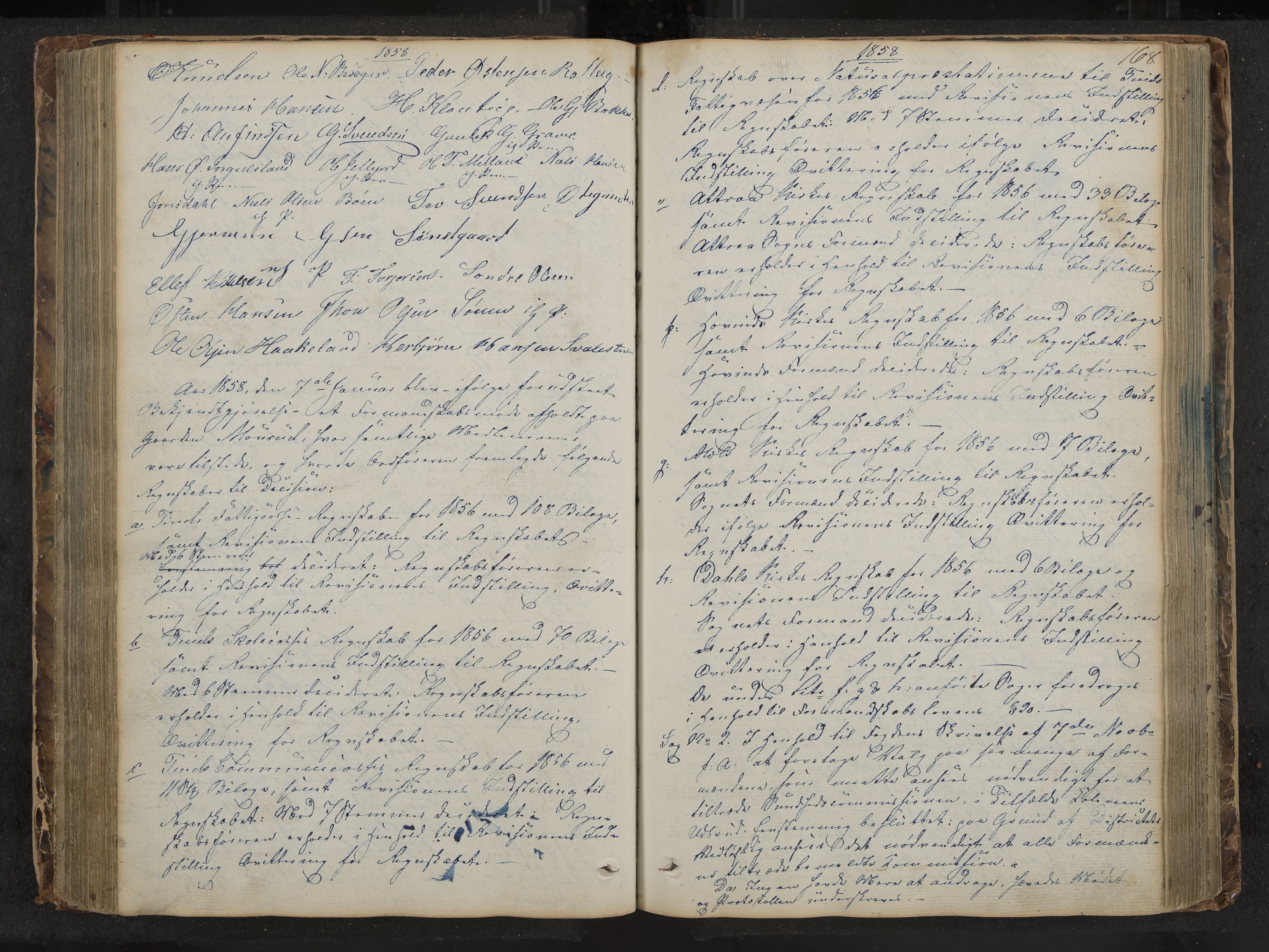 Tinn formannskap og sentraladministrasjon, IKAK/0826021-1/A/Aa/L0001: Møtebok, 1838-1882, p. 168