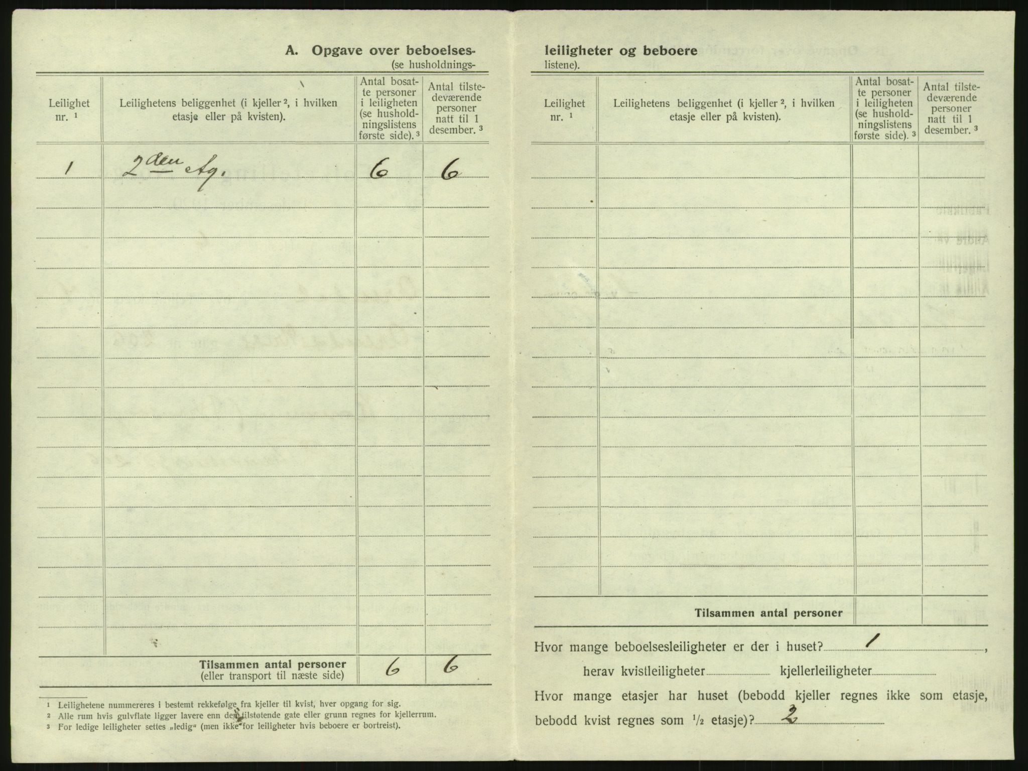 SAK, 1920 census for Arendal, 1920, p. 863