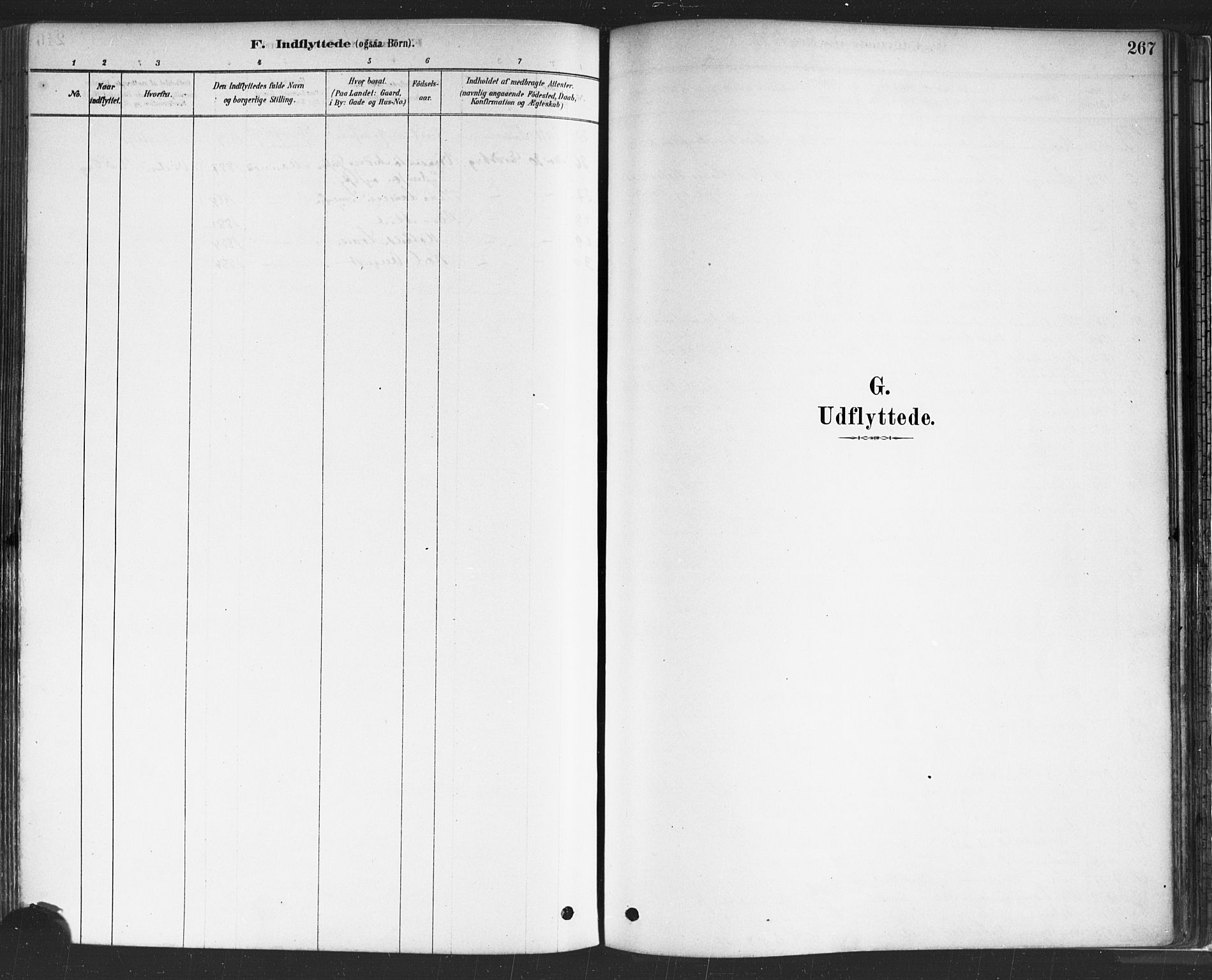 Sarpsborg prestekontor Kirkebøker, SAO/A-2006/F/Fa/L0003: Parish register (official) no. 3, 1878-1891, p. 267