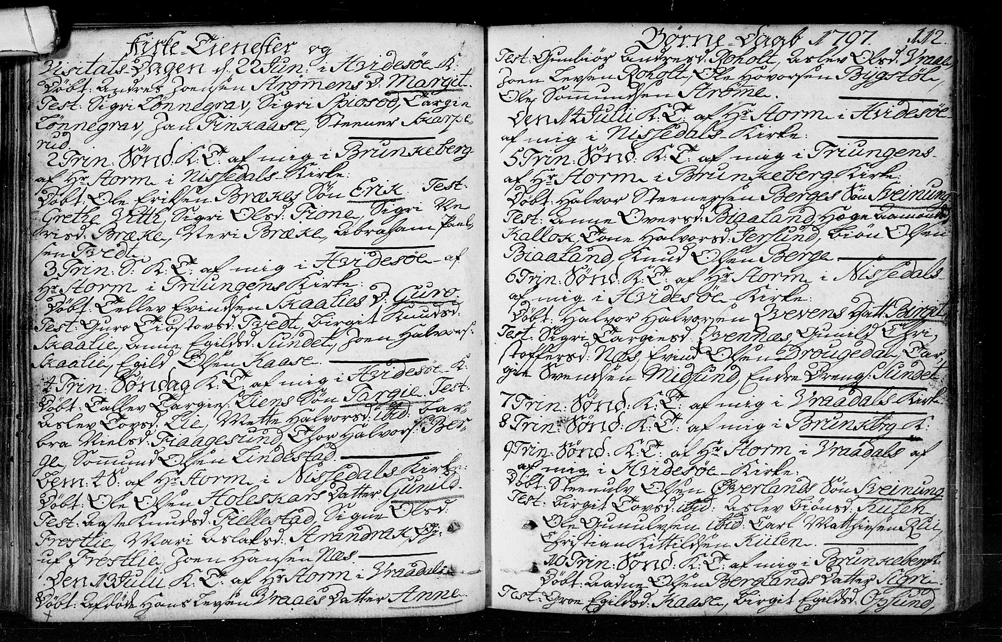 Kviteseid kirkebøker, SAKO/A-276/F/Fa/L0003: Parish register (official) no. I 3, 1787-1799, p. 112