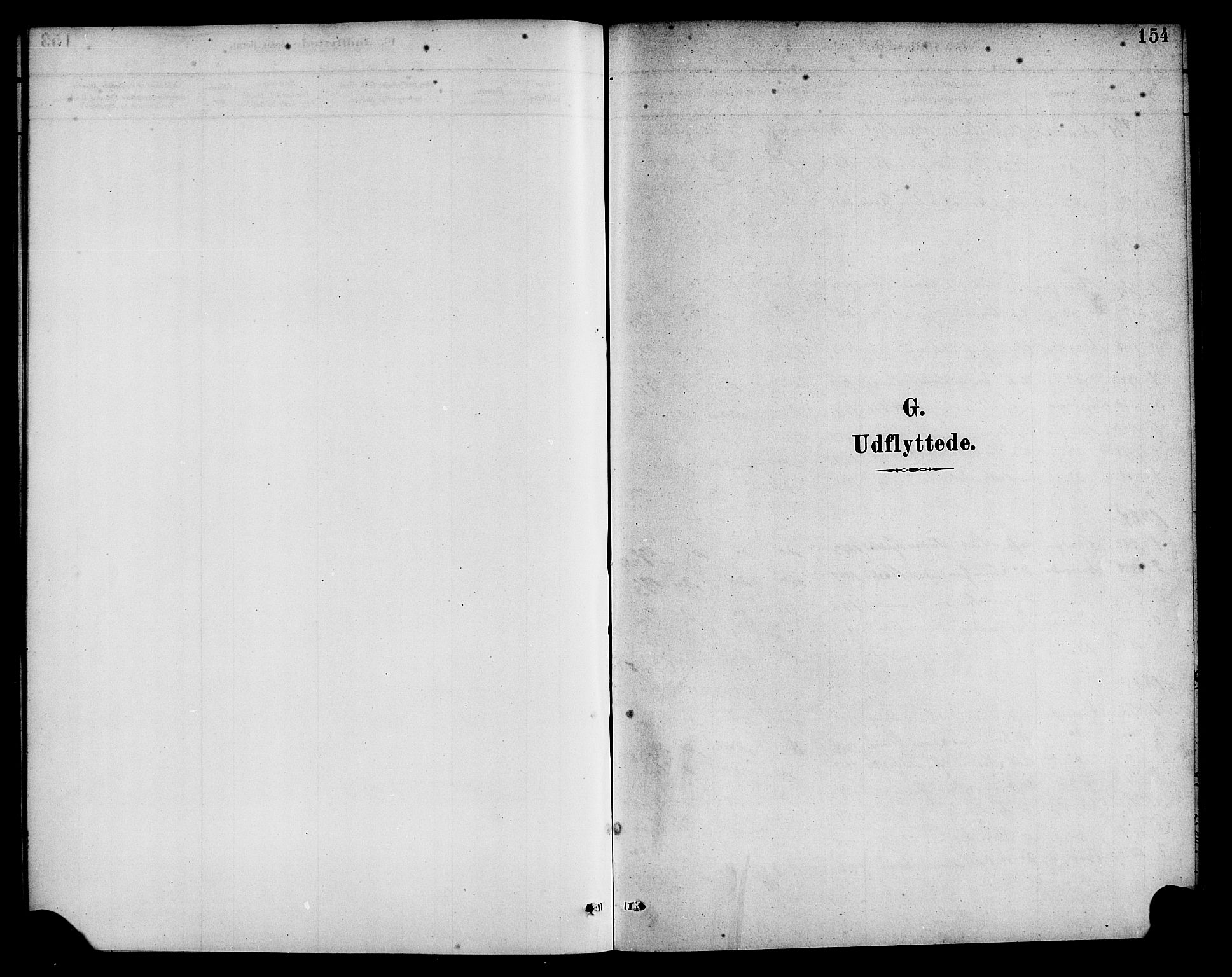 Gaular sokneprestembete, SAB/A-80001/H/Haa: Parish register (official) no. D 1, 1882-1899, p. 154