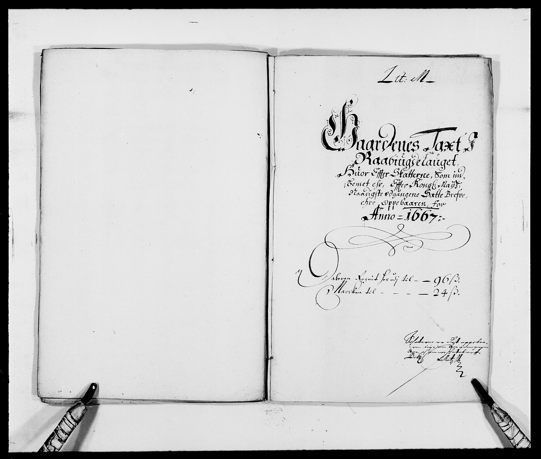 Rentekammeret inntil 1814, Reviderte regnskaper, Fogderegnskap, RA/EA-4092/R40/L2431: Fogderegnskap Råbyggelag, 1664-1668, p. 281