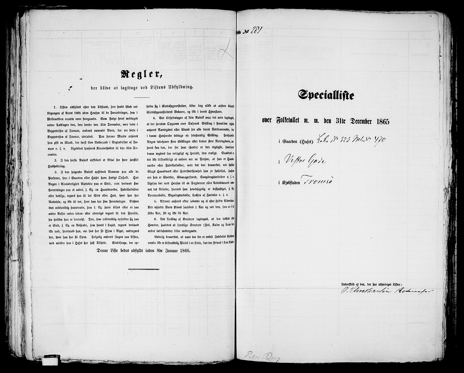 RA, 1865 census for Tromsø, 1865, p. 578