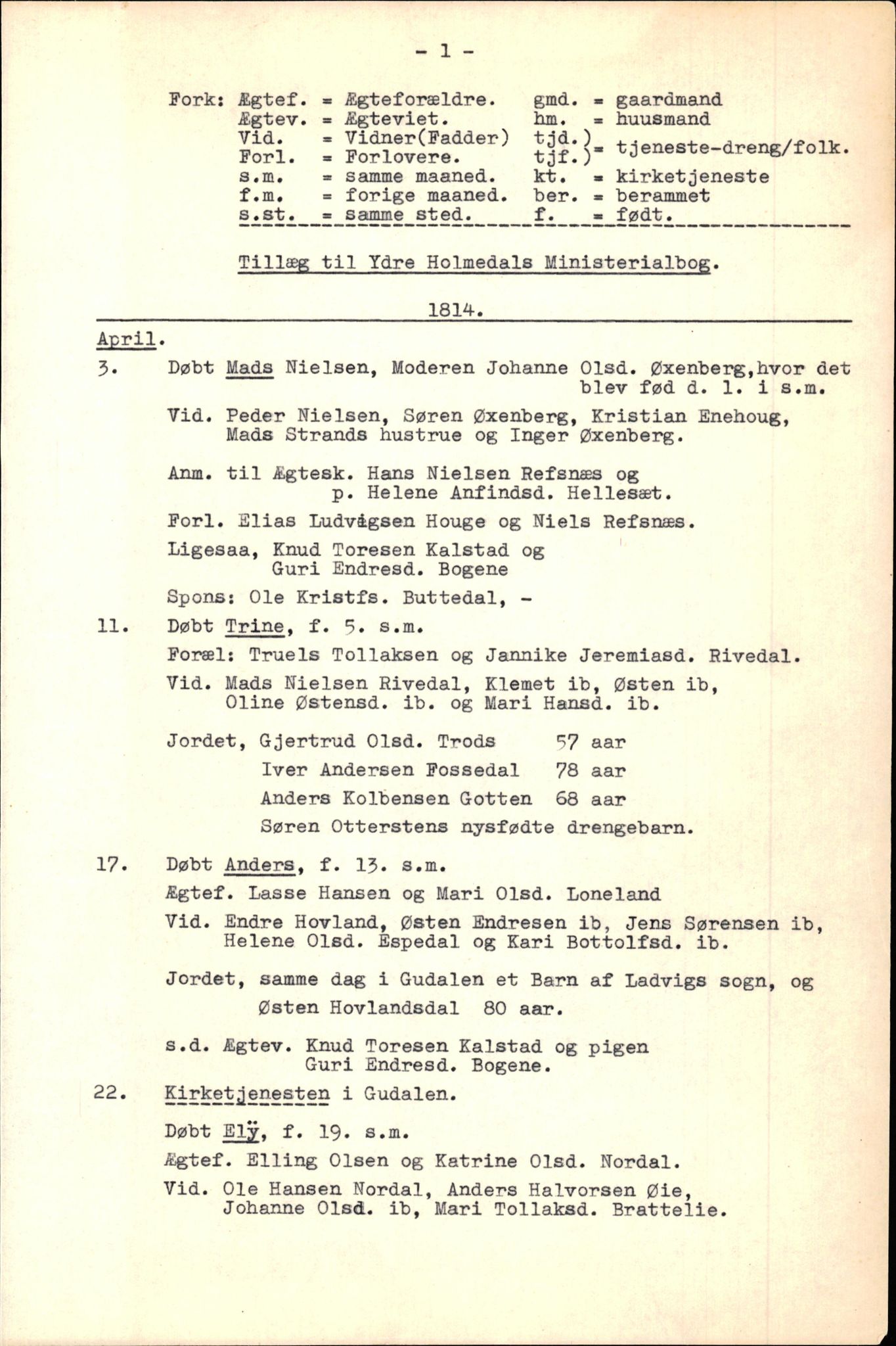 Samling av fulltekstavskrifter, SAB/FULLTEKST/B/14/0013: Fjaler sokneprestembete, ministerialbok nr. A 4, 1814-1821, p. 2