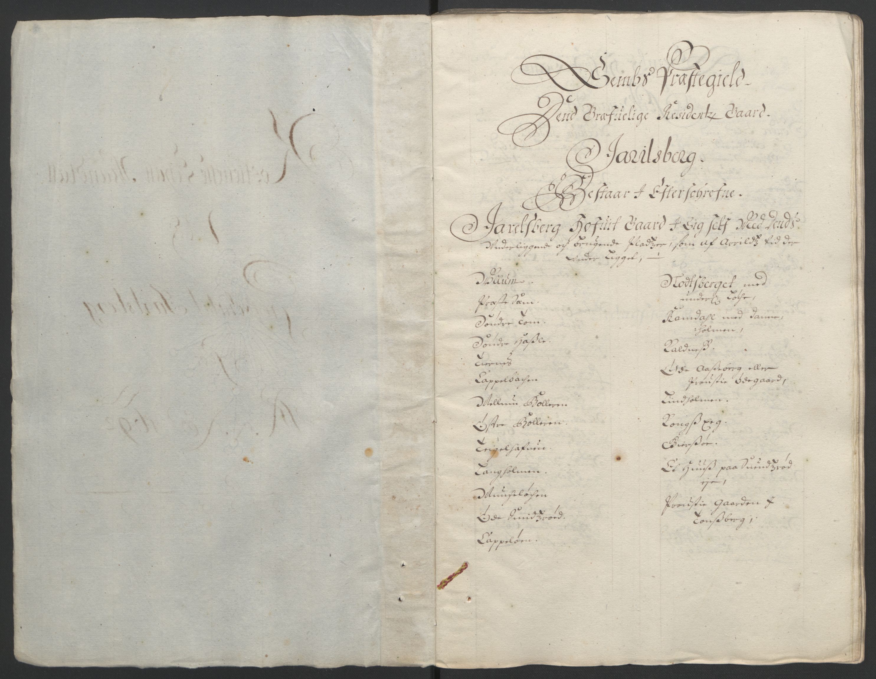 Rentekammeret inntil 1814, Reviderte regnskaper, Fogderegnskap, RA/EA-4092/R32/L1865: Fogderegnskap Jarlsberg grevskap, 1692, p. 295