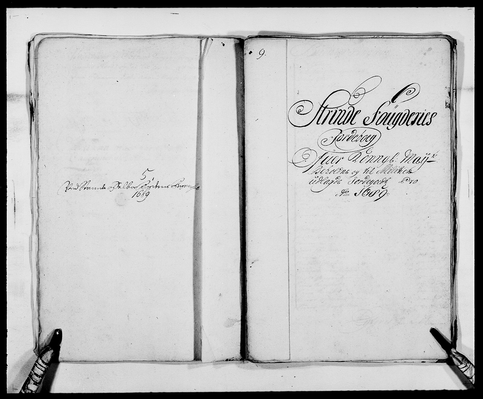 Rentekammeret inntil 1814, Reviderte regnskaper, Fogderegnskap, RA/EA-4092/R61/L4102: Fogderegnskap Strinda og Selbu, 1689-1690, p. 40