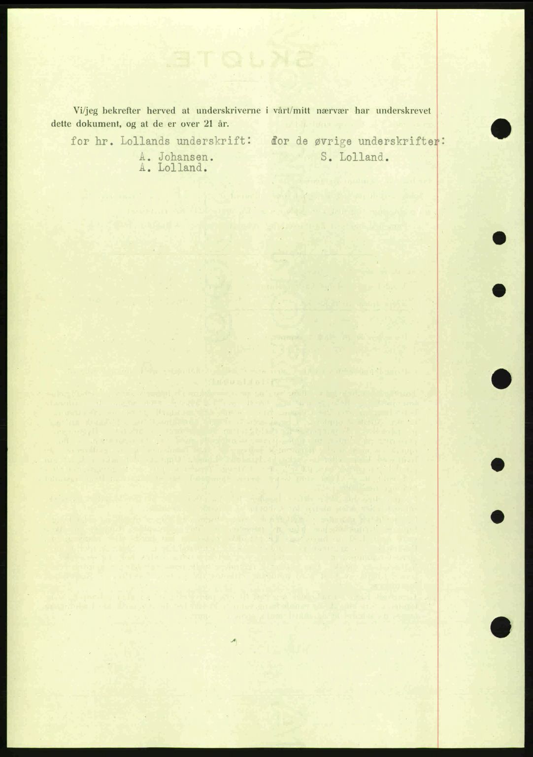 Moss sorenskriveri, SAO/A-10168: Mortgage book no. A9, 1941-1942, Diary no: : 361/1942