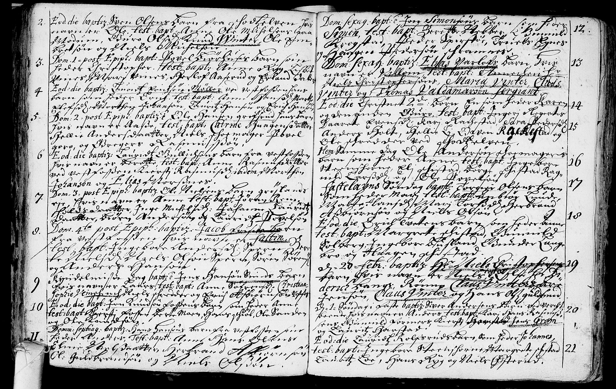 Eiker kirkebøker, AV/SAKO-A-4/F/Fa/L0001: Parish register (official) no. I 1 /1, 1683-1704