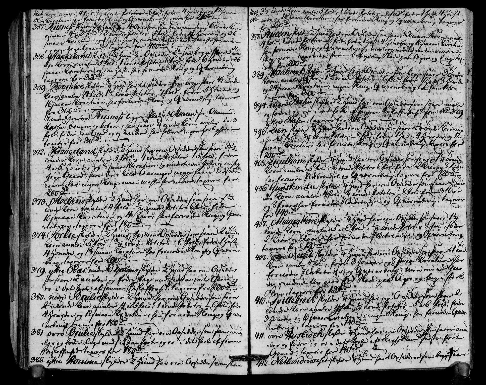 Rentekammeret inntil 1814, Realistisk ordnet avdeling, RA/EA-4070/N/Ne/Nea/L0091: Lista fogderi. Deliberasjonsprotokoll, 1803, p. 73