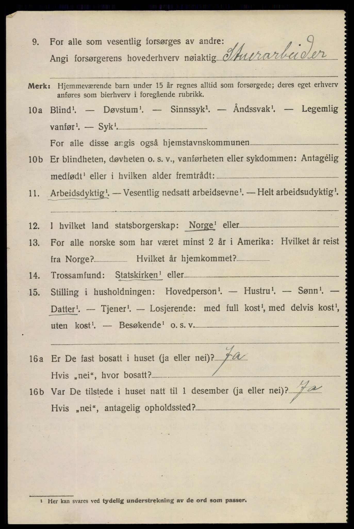 SAO, 1920 census for Fredrikstad, 1920, p. 19636