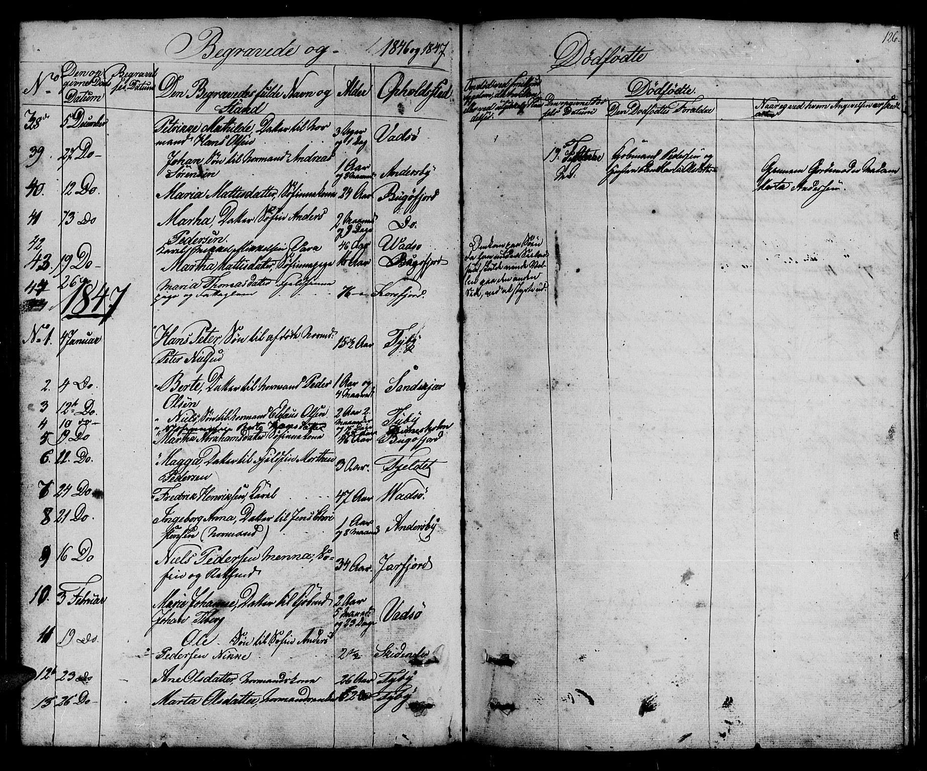Vadsø sokneprestkontor, AV/SATØ-S-1325/H/Hb/L0001klokker: Parish register (copy) no. 1, 1843-1853, p. 126