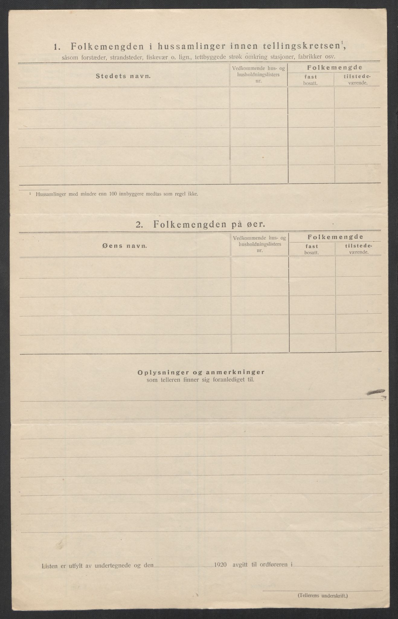 SAT, 1920 census for Sunndal, 1920, p. 29