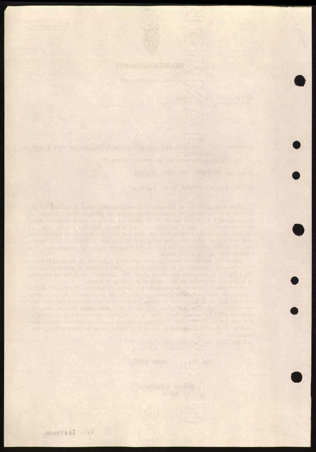 Nordre Sunnmøre sorenskriveri, SAT/A-0006/1/2/2C/2Ca: Mortgage book no. B6-14 a, 1942-1945, Diary no: : 229/1945
