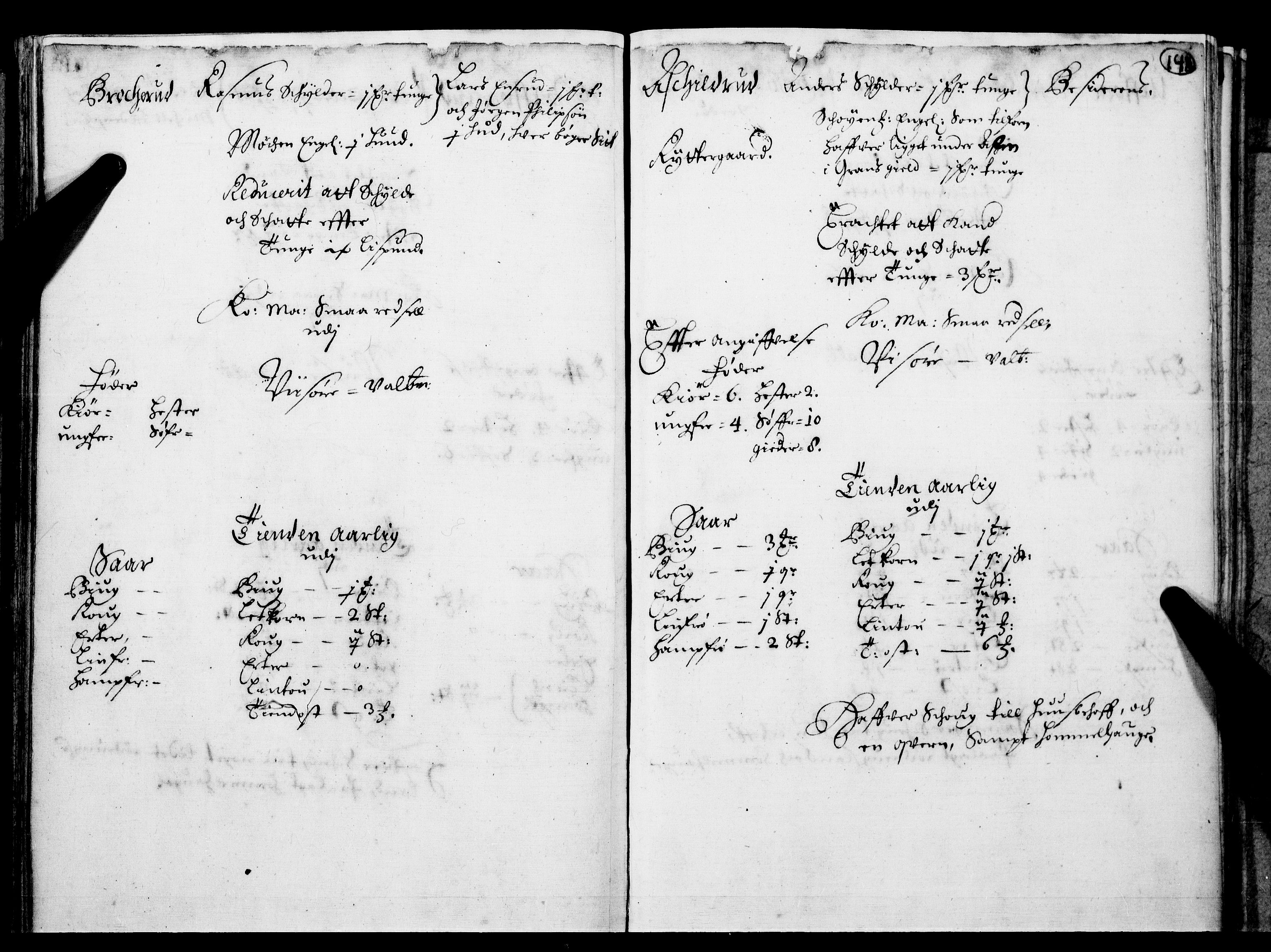 Rentekammeret inntil 1814, Realistisk ordnet avdeling, AV/RA-EA-4070/N/Nb/Nba/L0016: Hadeland og Valdres fogderi, 1. del, 1667, p. 141b-142a