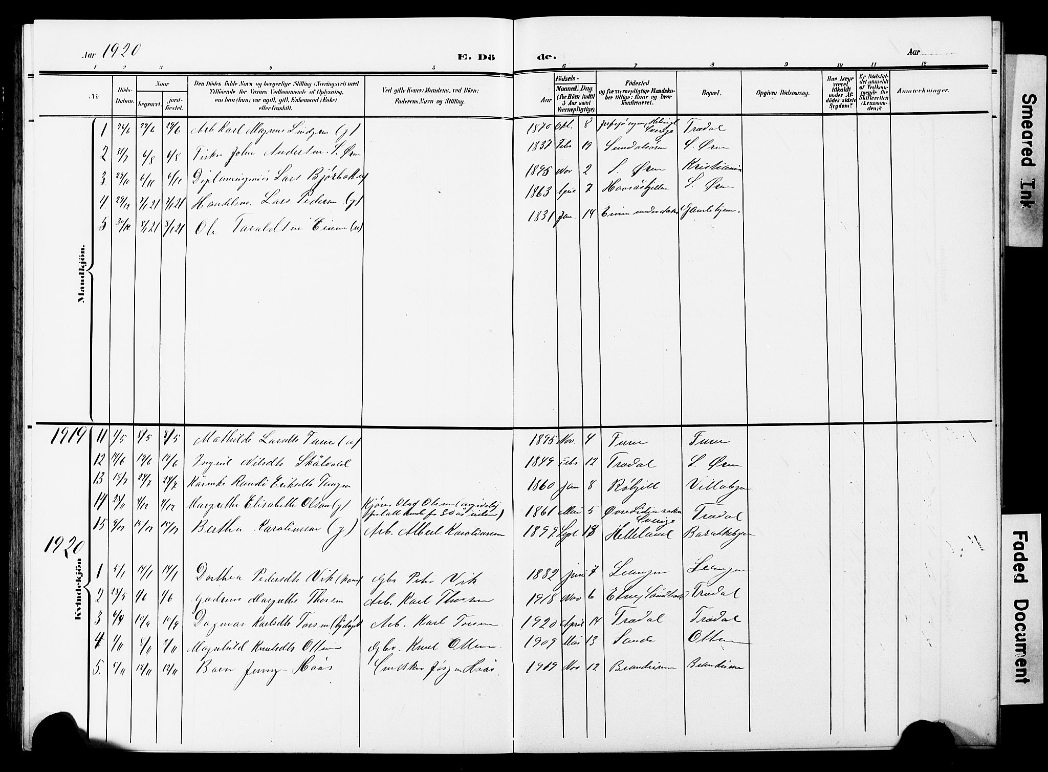 Ministerialprotokoller, klokkerbøker og fødselsregistre - Møre og Romsdal, AV/SAT-A-1454/590/L1017: Parish register (copy) no. 590C02, 1869-1931