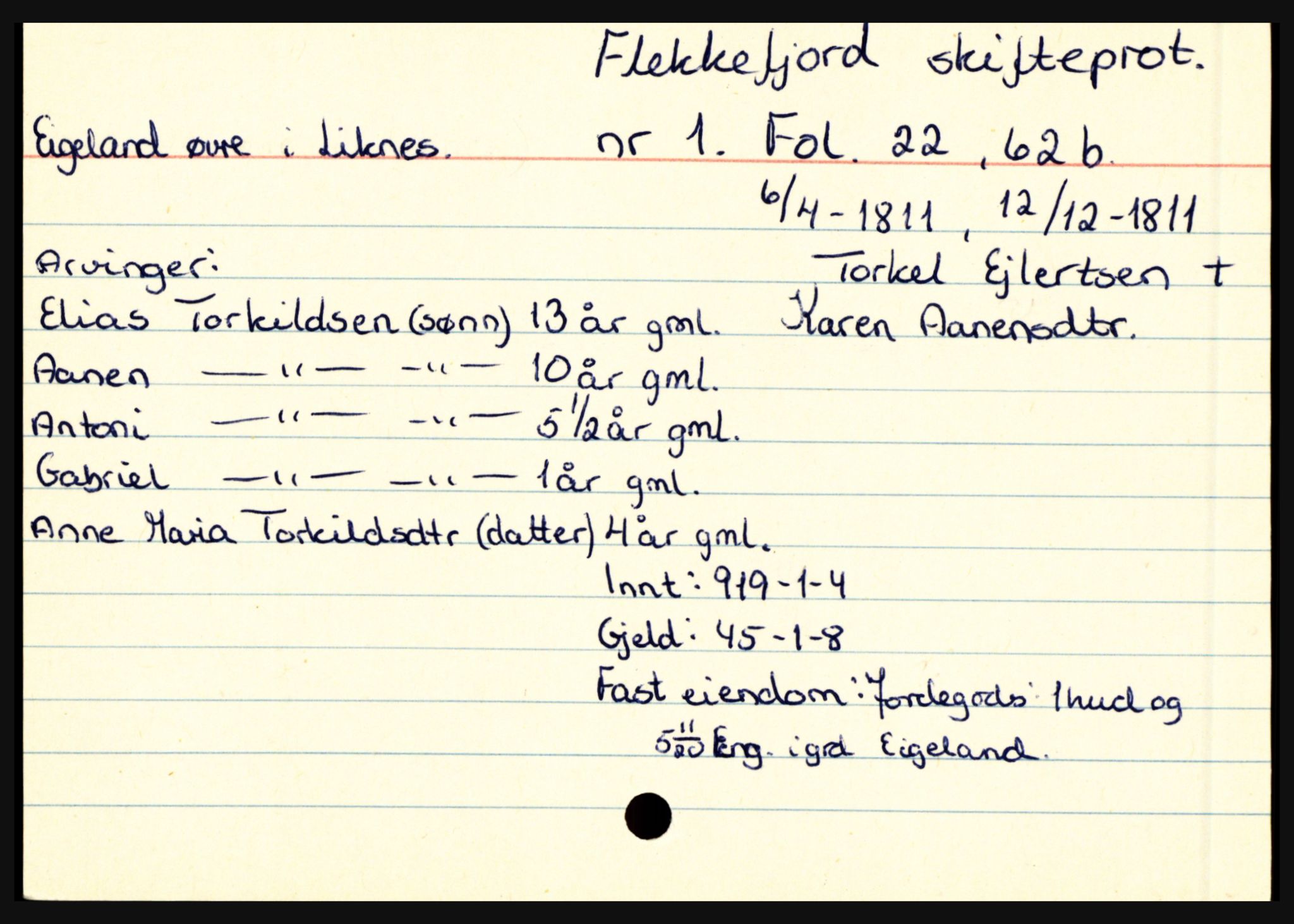 Flekkefjord sorenskriveri, AV/SAK-1221-0001/H, p. 209