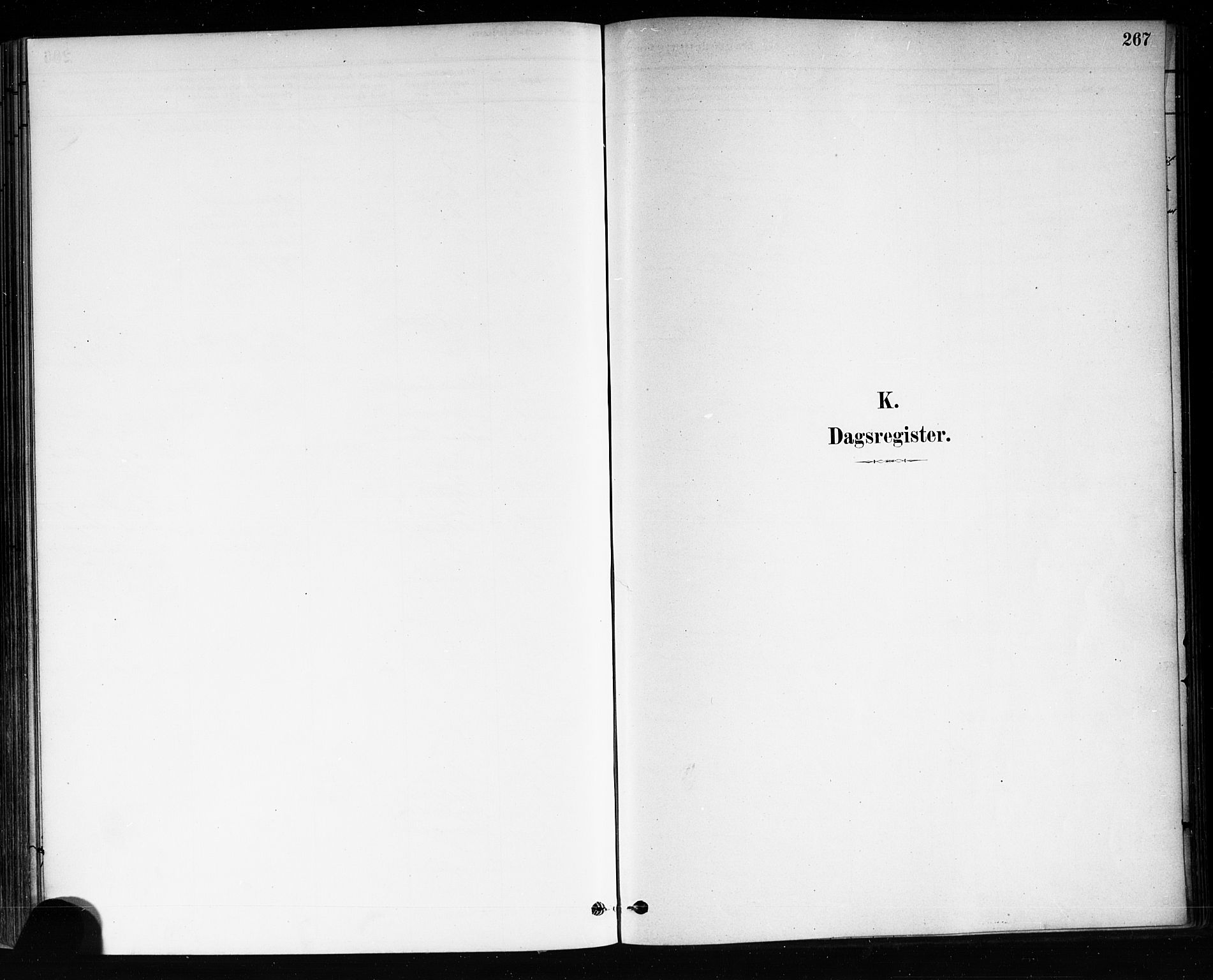 Brevik kirkebøker, SAKO/A-255/F/Fa/L0007: Parish register (official) no. 7, 1882-1900, p. 267
