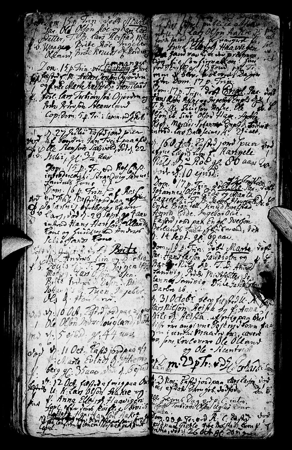 Os sokneprestembete, AV/SAB-A-99929: Parish register (official) no. A 9, 1766-1779, p. 75