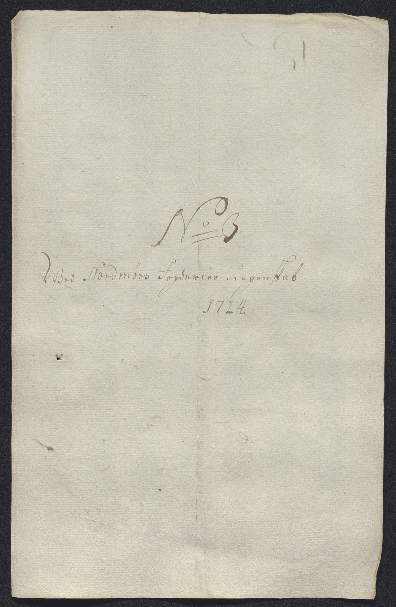 Rentekammeret inntil 1814, Reviderte regnskaper, Fogderegnskap, RA/EA-4092/R56/L3757: Fogderegnskap Nordmøre, 1724, p. 101