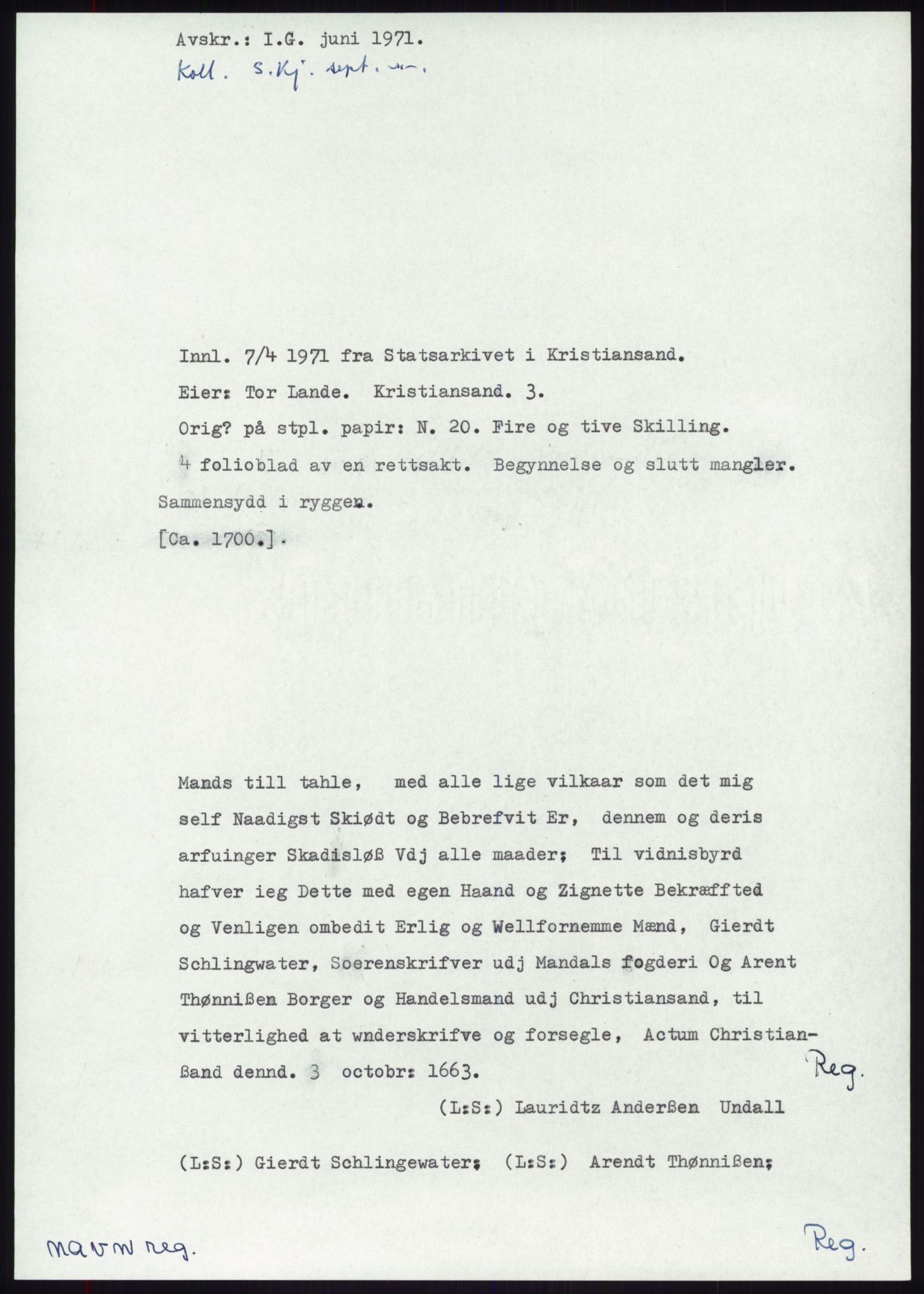 Samlinger til kildeutgivelse, Diplomavskriftsamlingen, RA/EA-4053/H/Ha, p. 1937