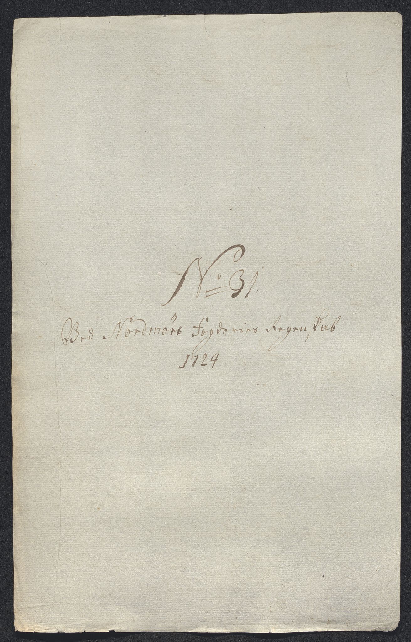 Rentekammeret inntil 1814, Reviderte regnskaper, Fogderegnskap, RA/EA-4092/R56/L3757: Fogderegnskap Nordmøre, 1724, p. 246