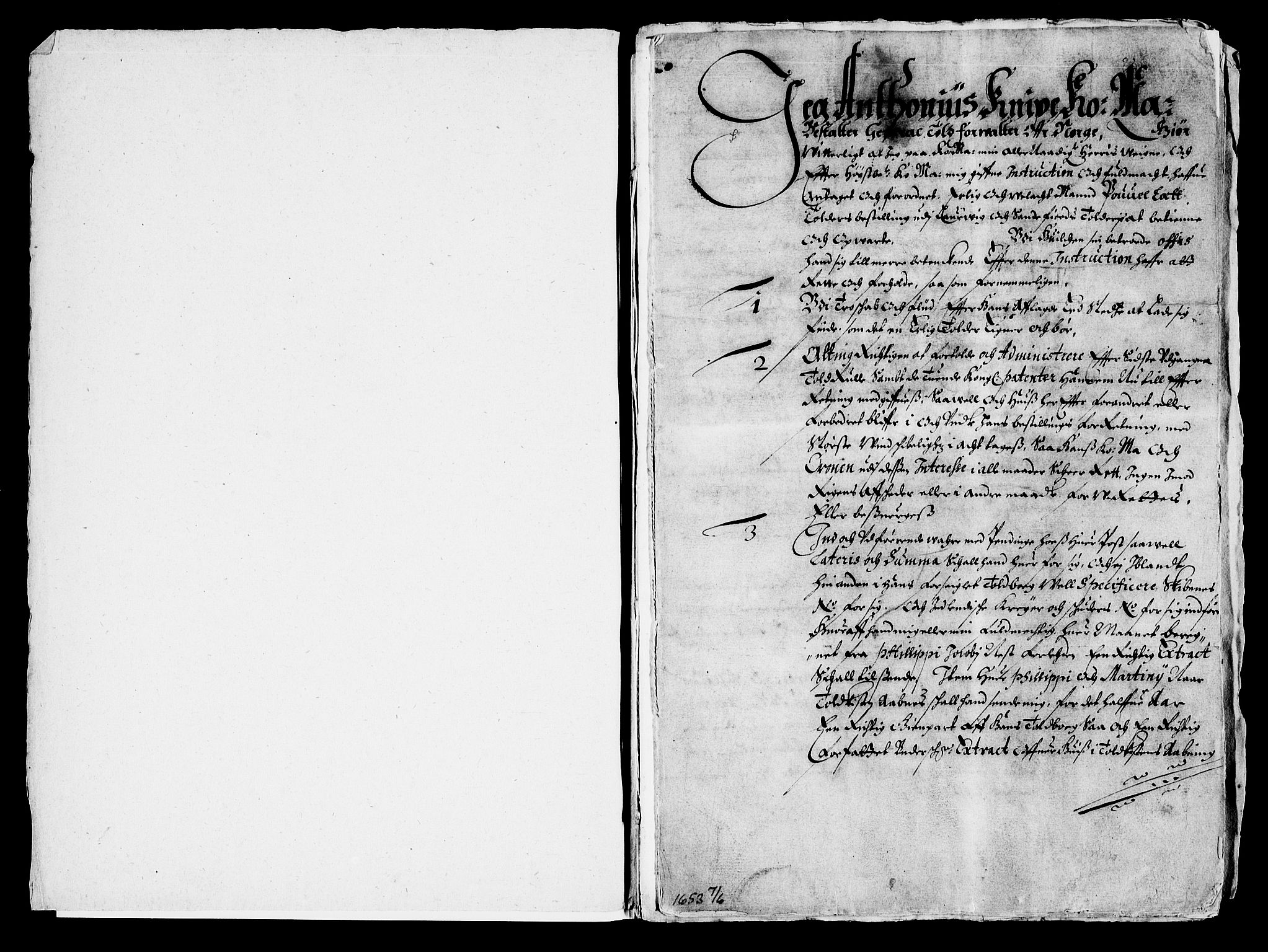 Danske Kanselli, Skapsaker, AV/RA-EA-4061/G/L0005: Tillegg til skapsakene, 1642-1661, p. 169