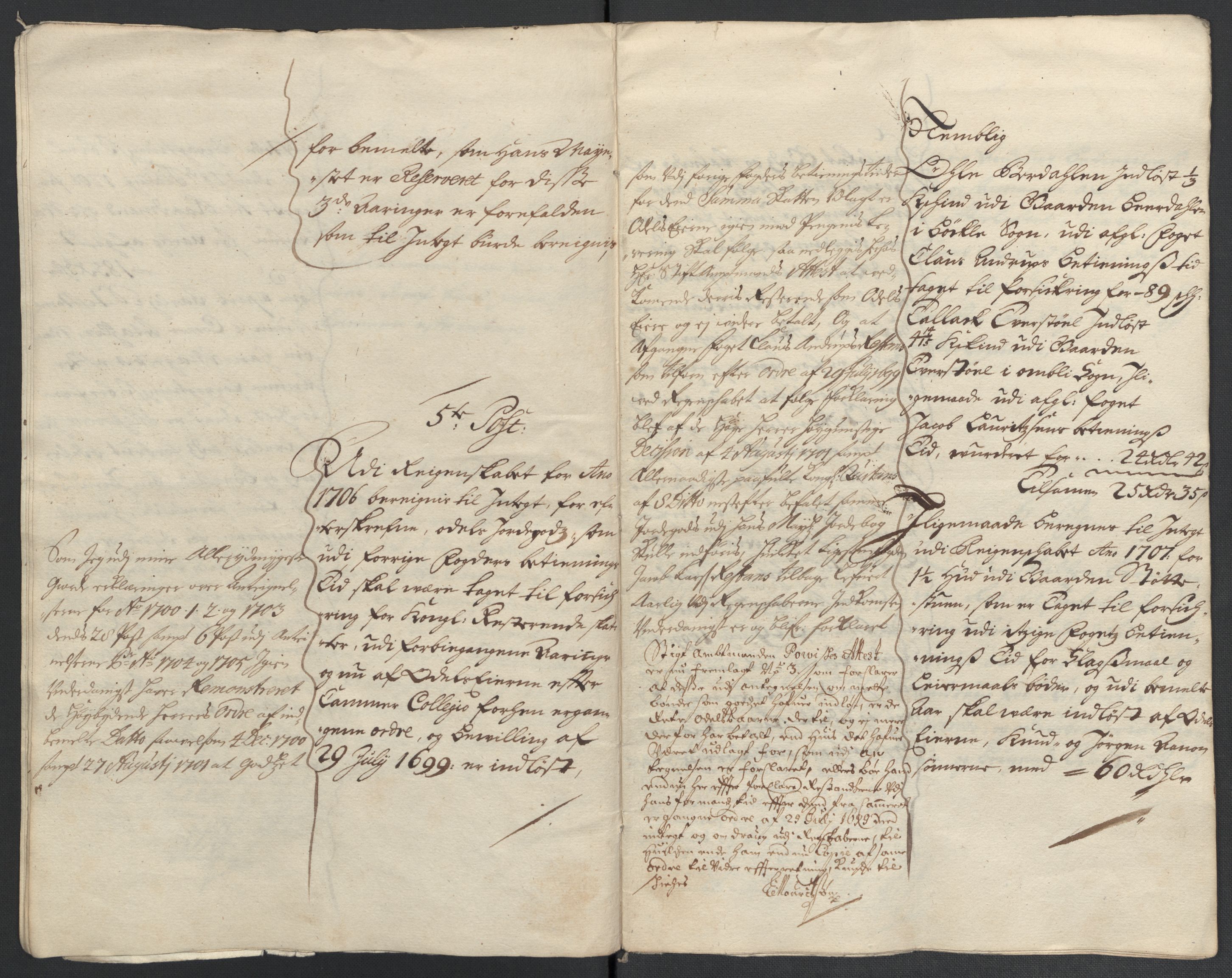 Rentekammeret inntil 1814, Reviderte regnskaper, Fogderegnskap, AV/RA-EA-4092/R40/L2448: Fogderegnskap Råbyggelag, 1706-1708, p. 407