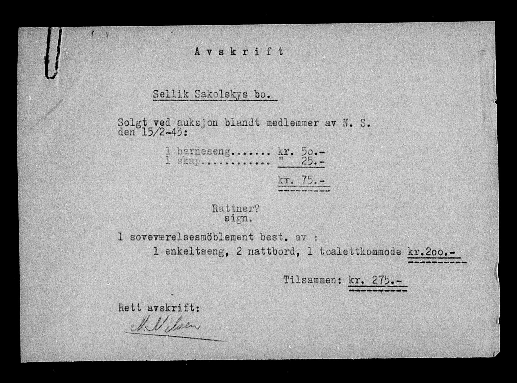 Justisdepartementet, Tilbakeføringskontoret for inndratte formuer, AV/RA-S-1564/H/Hc/Hcb/L0915: --, 1945-1947, p. 324