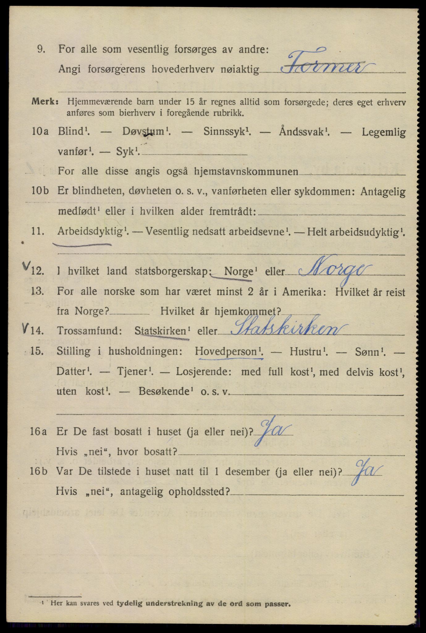 SAO, 1920 census for Kristiania, 1920, p. 417392