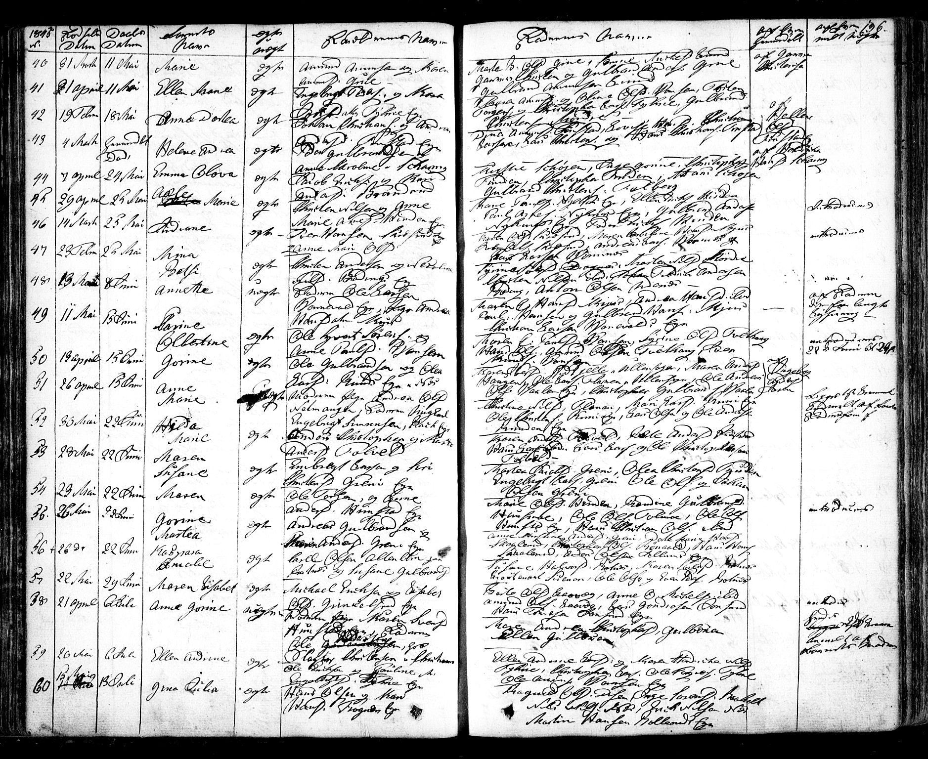 Nes prestekontor Kirkebøker, AV/SAO-A-10410/F/Fa/L0006: Parish register (official) no. I 6, 1833-1845, p. 136