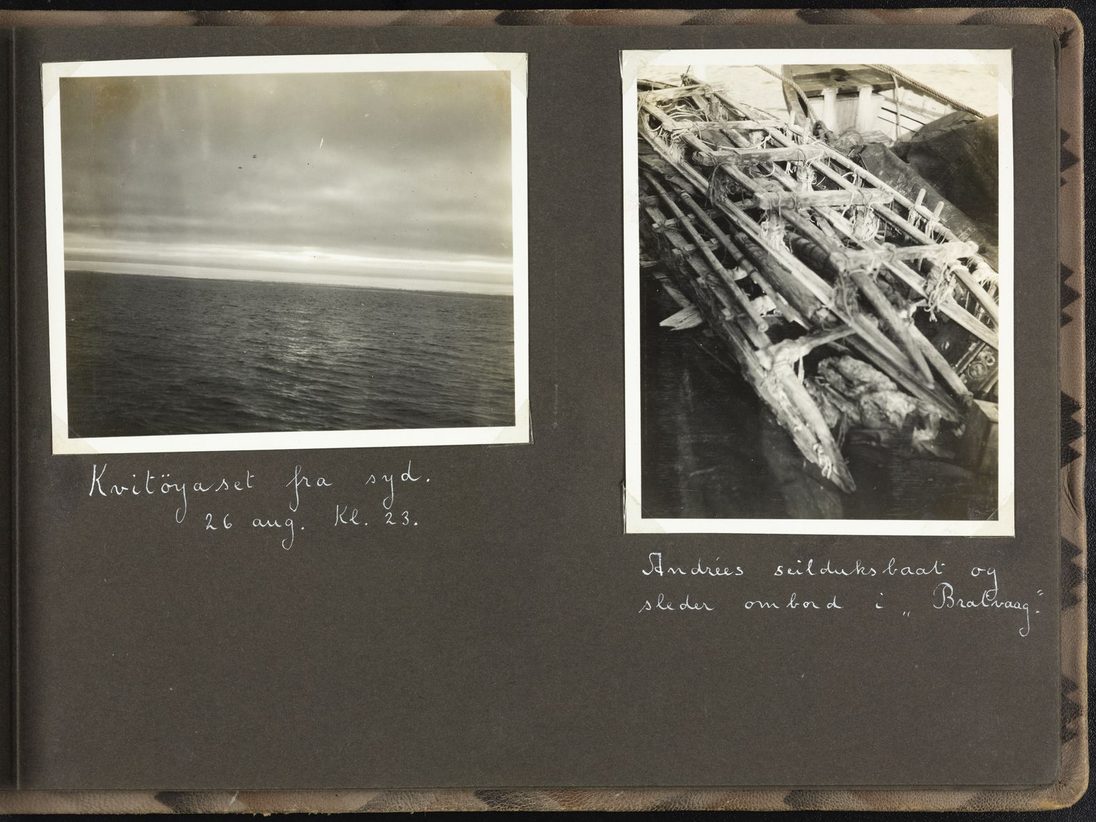 Sørensen, Adolf, AAKS/PA-2238/U/L0002: Fotoalbum fra Bratvaag-ekspedisjonen, 1930, p. 22