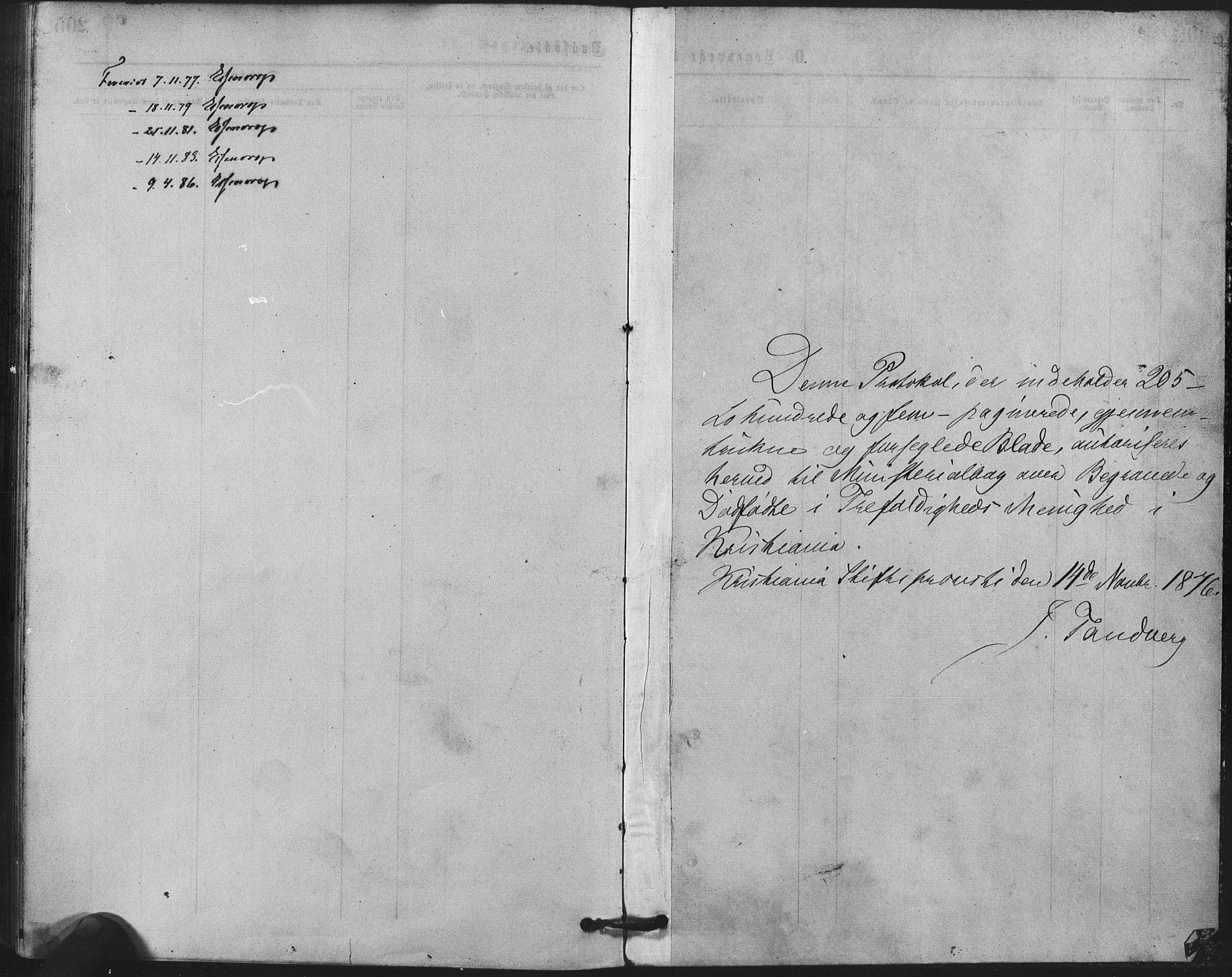 Trefoldighet prestekontor Kirkebøker, SAO/A-10882/F/Fd/L0002: Parish register (official) no. IV 2, 1877-1885